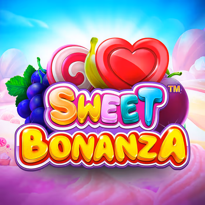 Sweet Bonanza slot with cascading candy symbols and multiplier features