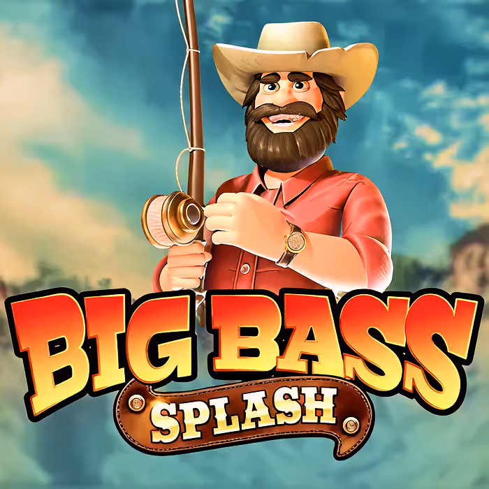 Big Bass Splash fishing themed slot with bonus rounds and big wins